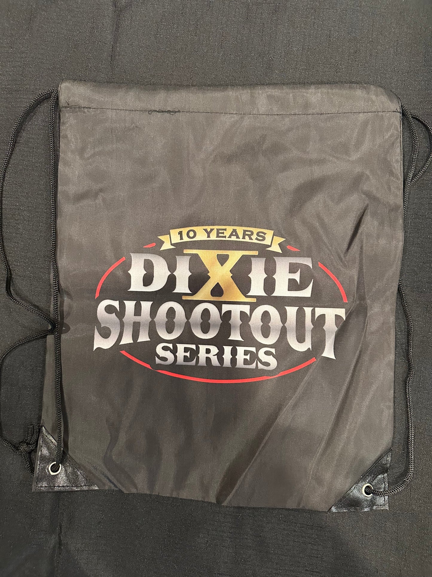 Dixie Shootout 10 Year Anniversary Drawstring Bag